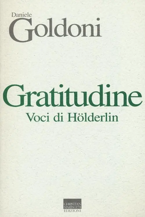 Gratitudine. Voci di Hölderlin Prezzo Ridotto