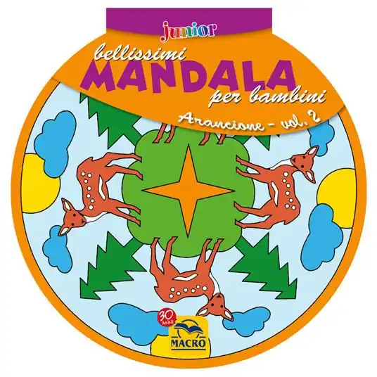 Bellissimi mandala per bambini. Vol. 2 Volume arancio Promozione Esclusiva