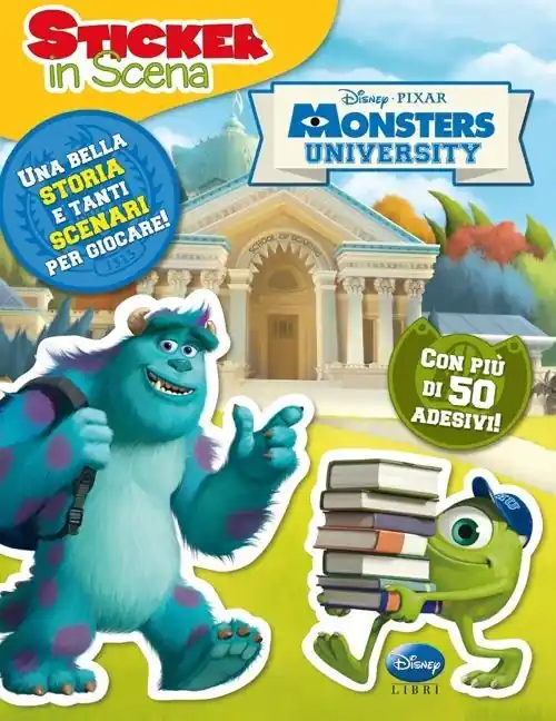 Miglior Prezzo Monsters University. Sticker in scena. Ediz. illustrata
