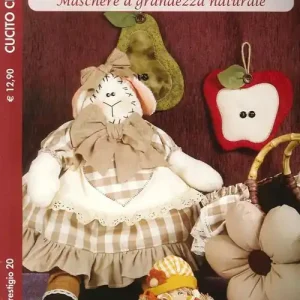 Il country romantico di Arianna. Maschere a grandezza naturale. Cucito creativo Must-Have