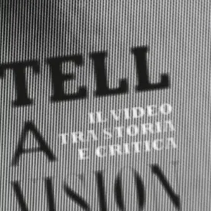 Professionale Tell a vision. Il video tra storia e critica