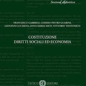 Economico Costituzione diritti sociali ed economia. Nuova ediz.