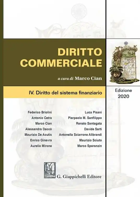 Direttamente Dal Produttore Diritto commerciale. Vol. 4 Diritto del sistema finanziario
