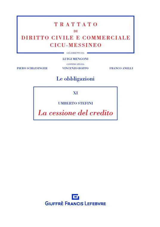 Ultima Occasione La cessione del credito