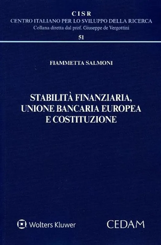 Stabilità finanziaria, Unione bancaria europea e Costituzione Sconto