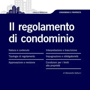 Promo Stagionale Il regolamento di condominio