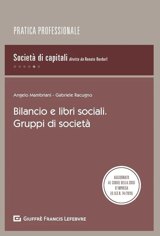 Bilancio e libri sociali. Gruppi di società Occasione Imperdibile