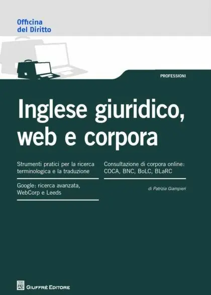 Inglese giuridico, web e corpora Super Prezzo