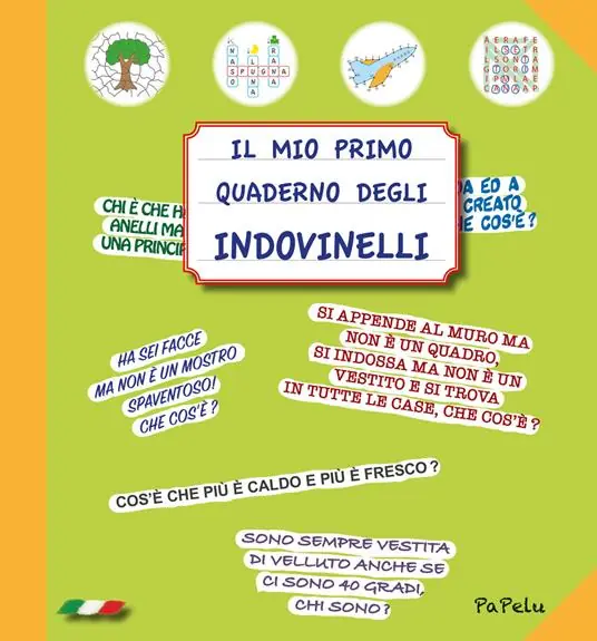Esclusivo Il mio primo quaderno degli indovinelli