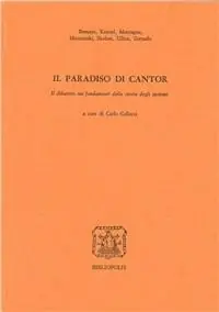 Il paradiso di Cantor. Il dibattito sui fondamenti della teoria degli insiemi Prezzo Di Fabbrica