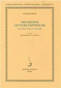 Offerta Tre inedite letture dantesche (Inf., XXI; Prg., V; Par. XII)