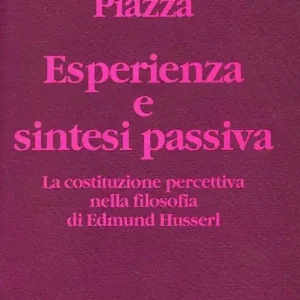 Esperienza e sintesi passiva. La costituzione percettiva nella filosofia di Edmund Husserl Non Perdere