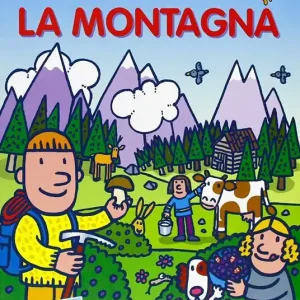 Saldi La montagna. Con adesivi