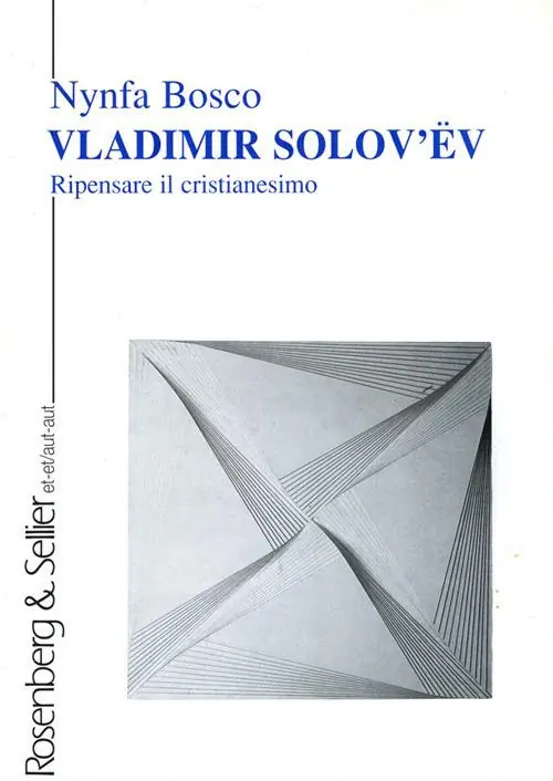 Vladimir Solov‘ëv. Ripensare il cristianesimo Scelto Dai Clienti