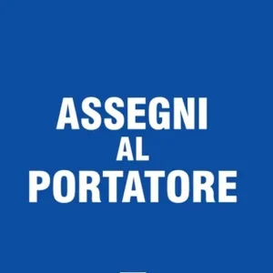 Assegni al portatore Prezzo Di Fabbrica