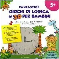 Promozione Fantastici giochi di logica in 3D per bambini. Quiz maestro. Ediz. illustrata