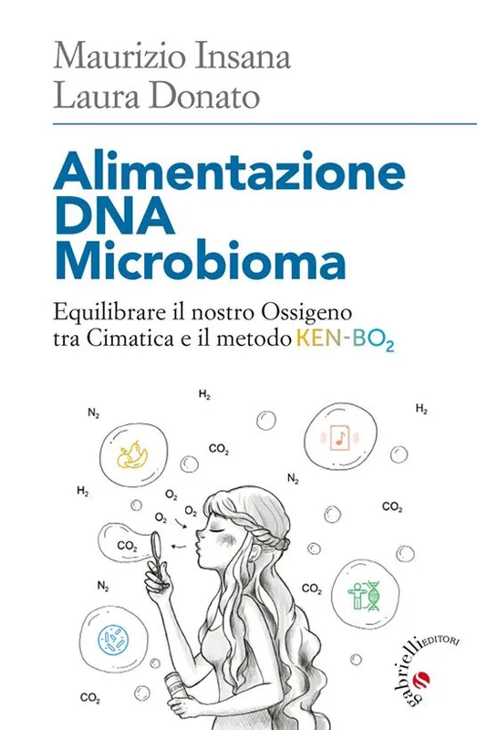 Alimentazione DNA Microbioma. Equilibrare il nostro ossigeno tra cimatica e il metodo Ken-BO2 Subito Disponibile
