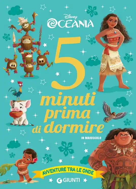 Bestseller Oceania. Avventure tra le onde. 5 minuti prima di dormire. In maiuscolo