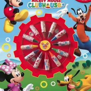 Professionale Mickey Mouse Clubhouse. Libro pastello. Con 12 mini pastelli
