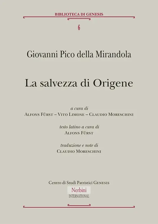 Ordina Subito La salvezza di Origene