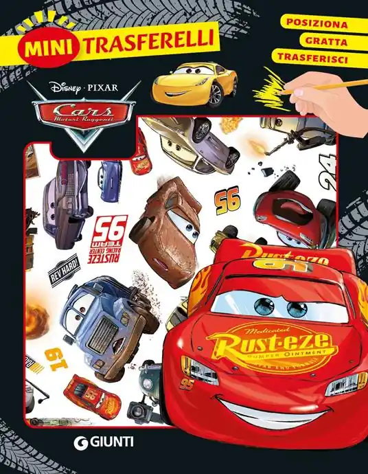 Cars. Motori ruggenti. Mini trasferelli. Ediz. a colori Occasione Imperdibile