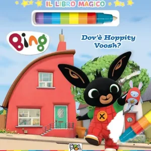 Dov‘è Hoppity Voosh? Libro magico. Bing. Ediz. a colori. Con pennarello ad acqua Offerta Lampo