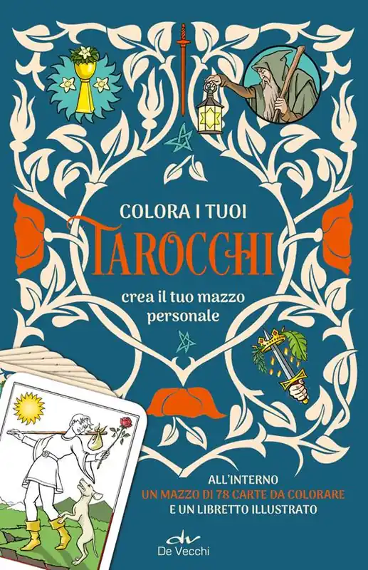 Saldi Colora i tuoi tarocchi. Crea il tuo mazzo personale. Ediz. a colori. Con 78 Carte