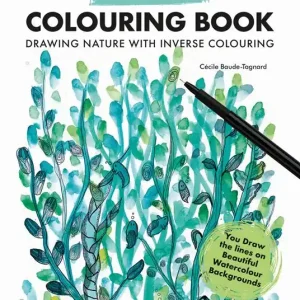 Reverse colouring book. Drawing nature with inverse colouring Vendita Finale