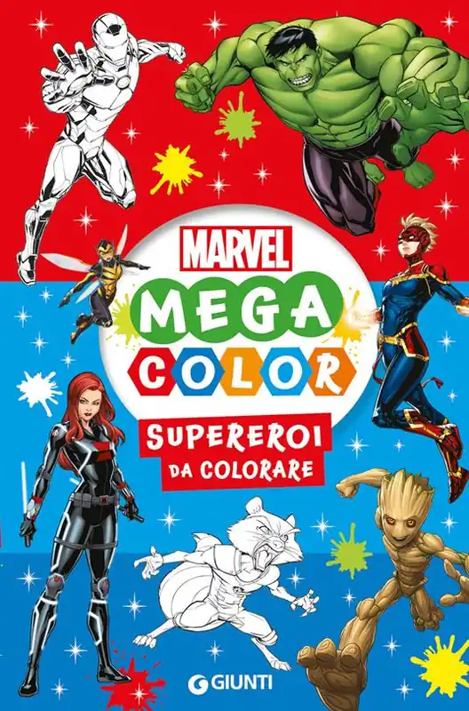 Prezzo Ridotto Mega color Marvel. Supereroi da colorare