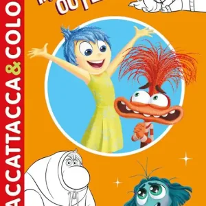 Offerta Limitata Inside Out 2. Staccattacca & colora. Con adesivi. Ediz. a colori