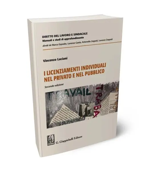 Super Prezzo I licenziamenti individuali nel privato e nel pubblico