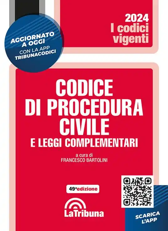 Scelto Dai Clienti Codice di procedura civile e leggi complementari. Con AppTribunacodici