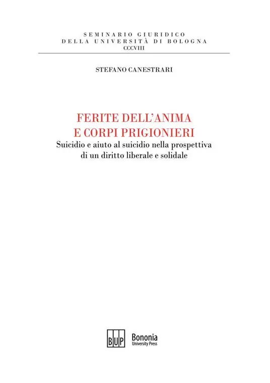 Ferite dell‘anima e corpi prigionieri. Suicidio e aiuto al suicidio nella prospettiva di un diritto liberale e solidale Offerta Lampo