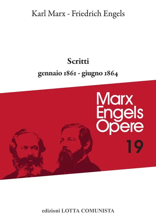 Opere complete. Vol. 19 Scritti gennaio 1861-giugno 1864 Professionale