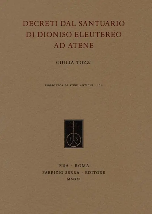 Spedizione Espresso Decreti dal santuario di Dioniso Eleutereo ad Atene