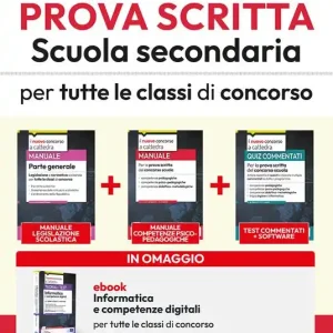 Kit completo prova scritta scuola secondaria. Teoria e test per la prova scritta. Con ebook. Con software di simulazione Compra Adesso
