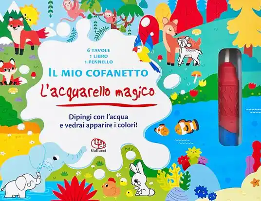 Il mio cofanetto. L‘acquarello magico. Ediz. a colori. Ediz. a spirale. Con pennarello. Con 6 tavole Prezzo Conveniente