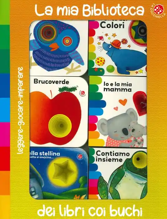 La mia biblioteca dei libri coi buchi. Ediz. a colori Vendita Finale