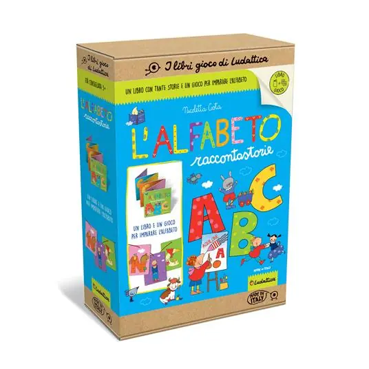 L‘alfabeto raccontastorie. I libri gioco di Nic. Ediz. a colori. Con Gioco Direttamente Dal Produttore