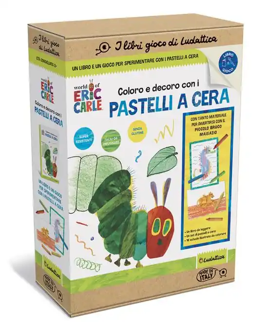 Prezzo Conveniente Coloro e decoro con i pastelli a cera. I libri gioco del piccolo Bruco Maisazio. Ediz. a colori. Con 5 pastelli