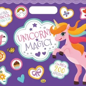 Unicorni magici. Colora, attacca e stacca. Con adesivi. Ediz. a colori Compra Online