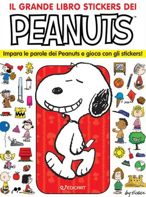 Prezzo Di Fabbrica Il grande libro stickers dei Peanuts. Impara le parole dei Peanuts e gioca con gli stickers! Con adesivi