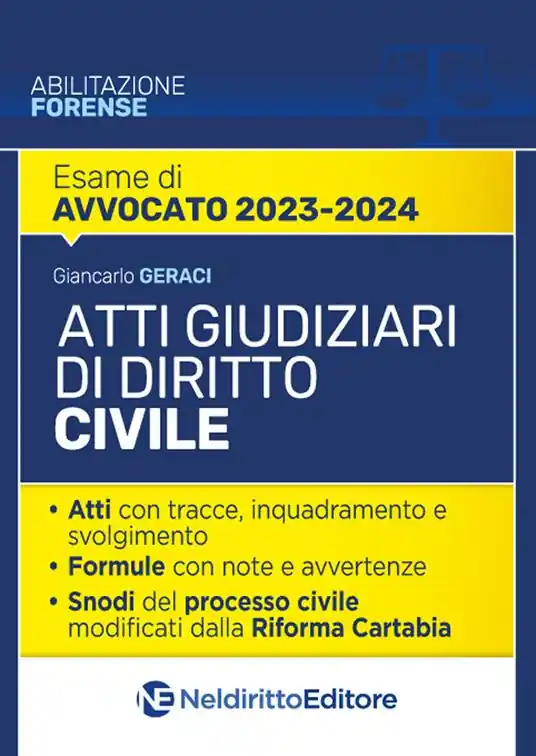 Spedito Oggi Atti giudiziari di diritto civile. Nuova ediz.