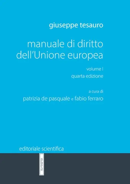 Popolare Manuale di diritto dell‘Unione Europea. Vol. 1