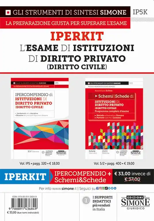 L‘esame di istituzioni di diritto privato (diritto civile). Iperkit Ipercompendio di istituzioni di diritto privato (diritto civile)-Schemi & schede di istituzioni di diritto privato (diritto civile) Solo Oggi
