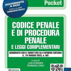 A Buon Prezzo Codice penale e di procedura penale e leggi complementari. Nuova ediz. Con App Tribunacodici