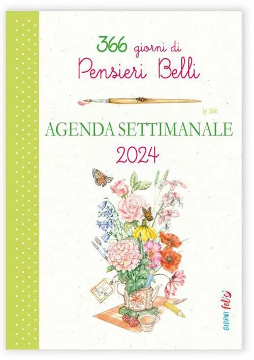 Affare Agenda Settimanale 2024. Pensieri belli
