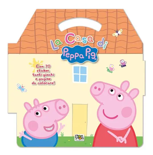 La casa di Peppa Pig. Puffy sticker. Peppa Pig. Ediz. a colori. Con Adesivi Spedizione Espresso