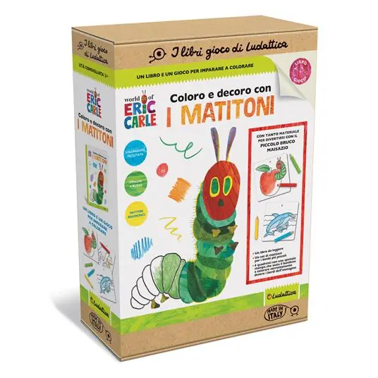 Coloro e decoro con i matitoni. I libri gioco del piccolo Bruco Maisazio. Con 6 quadretti e 4 matite Acquista Ora