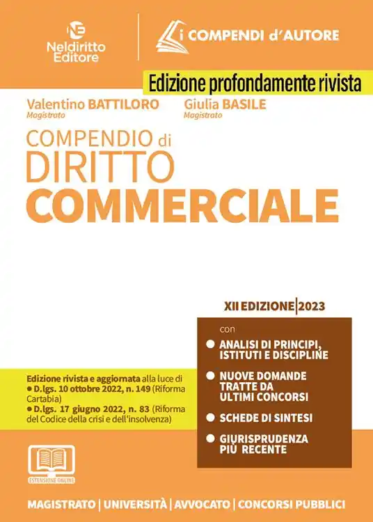 Novità Compendio di diritto commerciale. Con espansione online